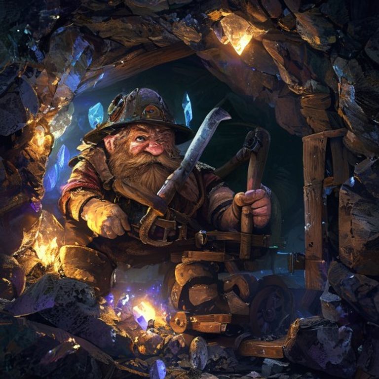 DwarfMine: The Mining Survival Game to Discover in Your Browser